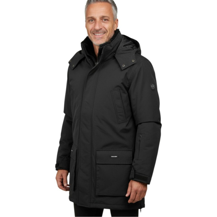 Parka 7/8 Masculino Overside Shire 060154 Negro