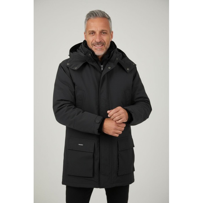 Men's Parka 7/8 Overside Shire 060154 Black