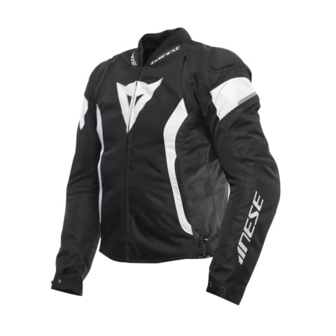 Giacca Moto Dainese Avro 5 Tex Jacket Black/white/black