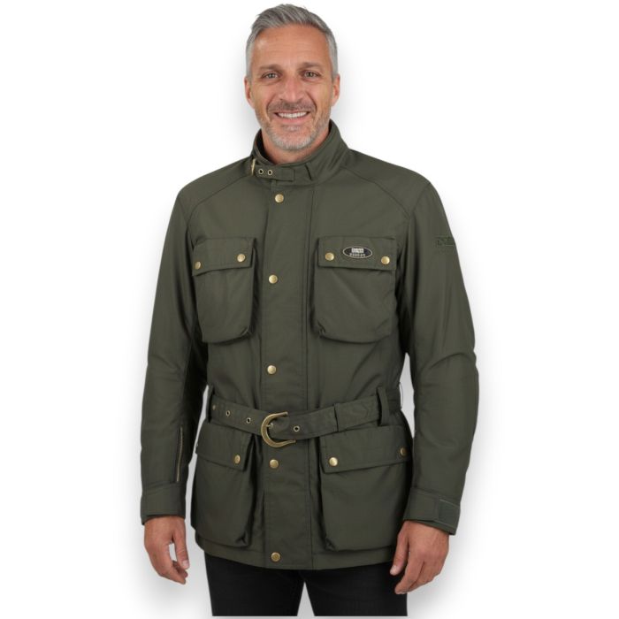 Olive Green Tartan Ixs Jacket