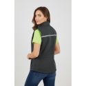 Women's Summer Vest Worn Out Ixs Dalia Black