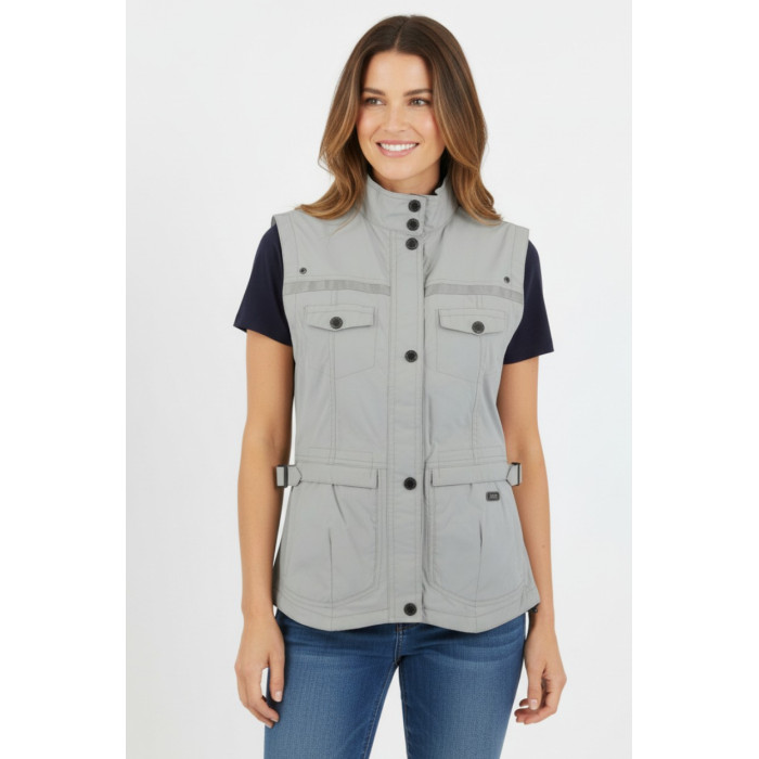 Gilet d’été féminin épuisé Ixs Dalia Grey
