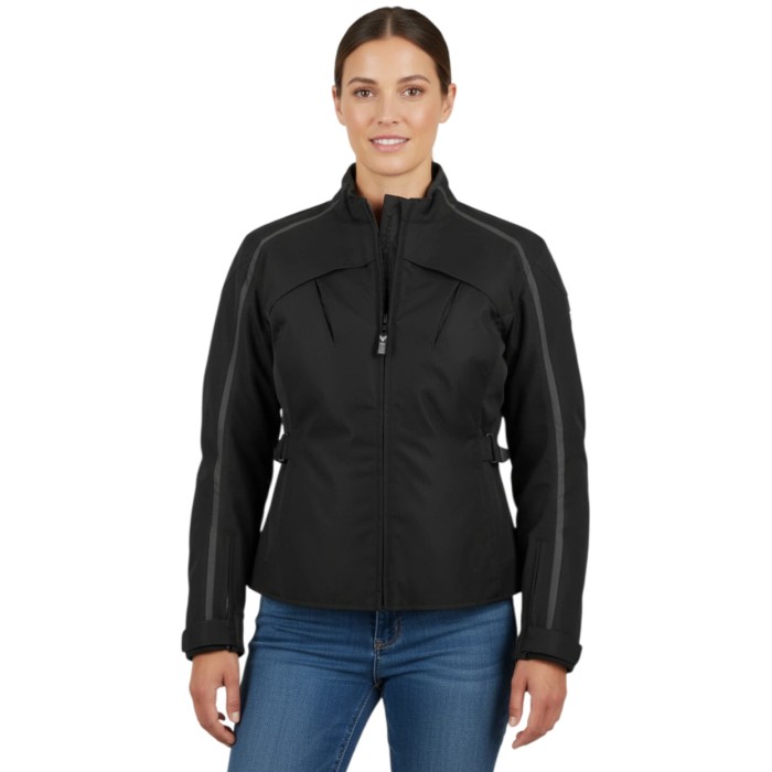 Women's jacket with Frank Thomas Chloe protectors black