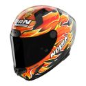 Casco Nolan X-804 Rs REPLICA IANNONE Rosso Arancione Giallo