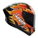 Casco Nolan X-804 Rs REPLICA IANNONE Rosso Arancione Giallo