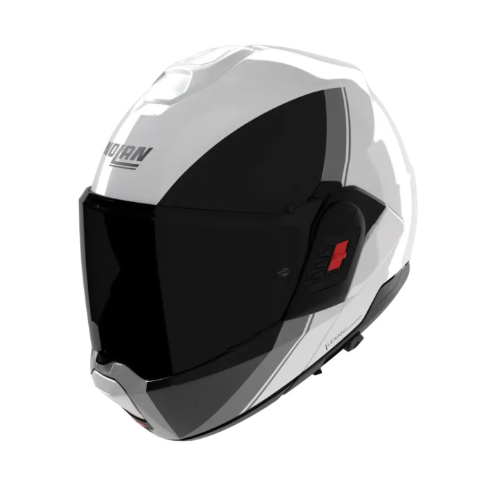 Casco Nolan N120-1 Verniciatura Speciale Perla Nero Grigio
