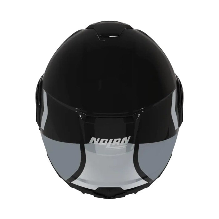 Casco Nolan N90-3 06 Roboto Nero Argento Bianco