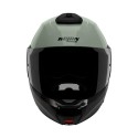 Casco Modulare Nolan N100-6 Verniciatura Speciale Verde Grigio Nero An