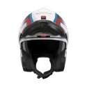 Casco Modulare Nolan N100-6 Radiante Bianco Blu Rosso