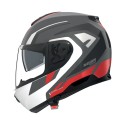 Casco Modulare Nolan N100-6 Cinetico Grigio Lava Bianco R
