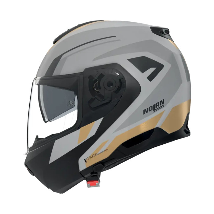 Casco Modulare Nolan N100-6 Cinetico Grigio Nero Antracite Oro
