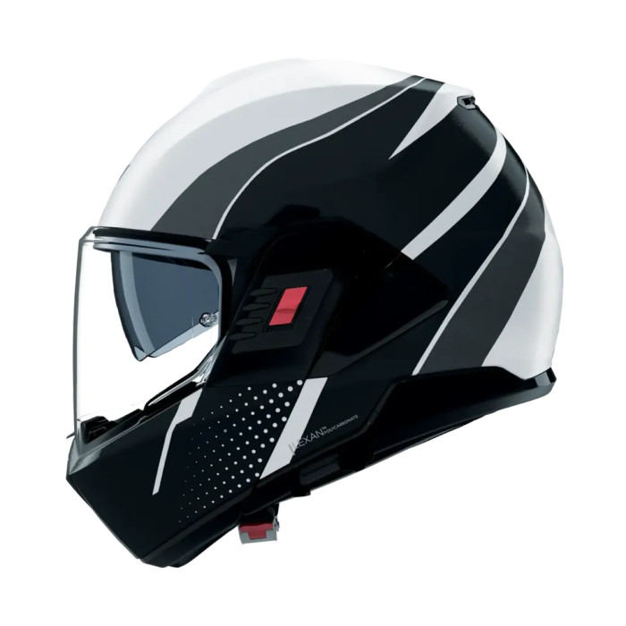 Casco Nolan N120-1 Fluente Bianco Nero Antracite