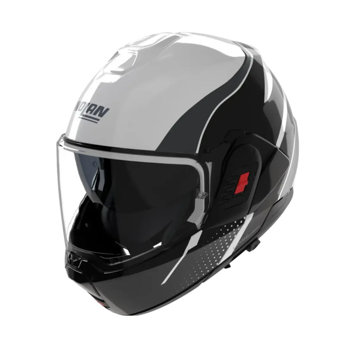 Casco Nolan N120-1 Fluente Bianco Nero Antracite