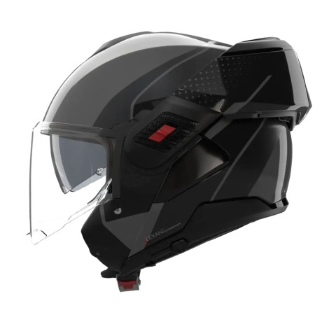 Casco Nolan N120-1 Fluente Grigio Lava Nero Antracite