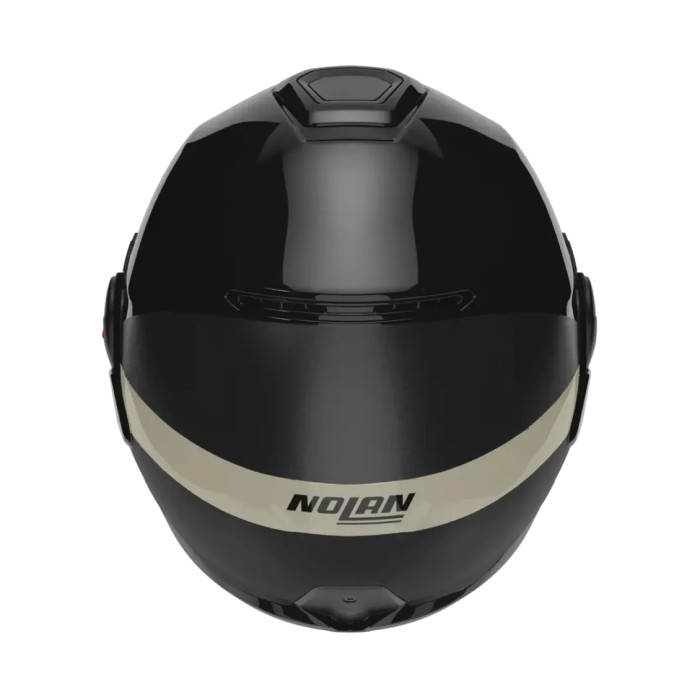 Casco Nolan N120-1 Blocco Nero Antracite Verde