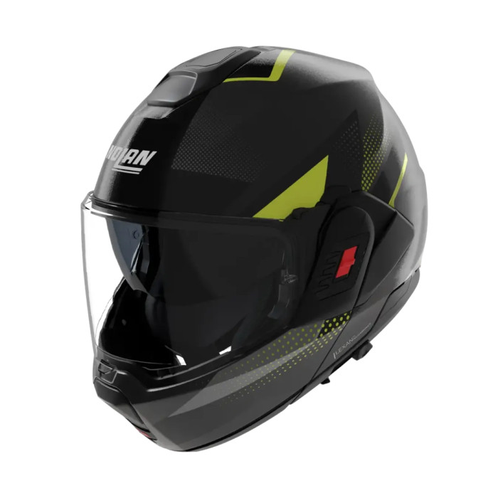 Casco Nolan N120-1 Ciclone Grigio Lava Nero Ver