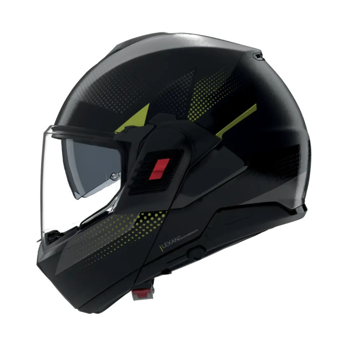Casco Nolan N120-1 Ciclone Grigio Lava Nero Ver
