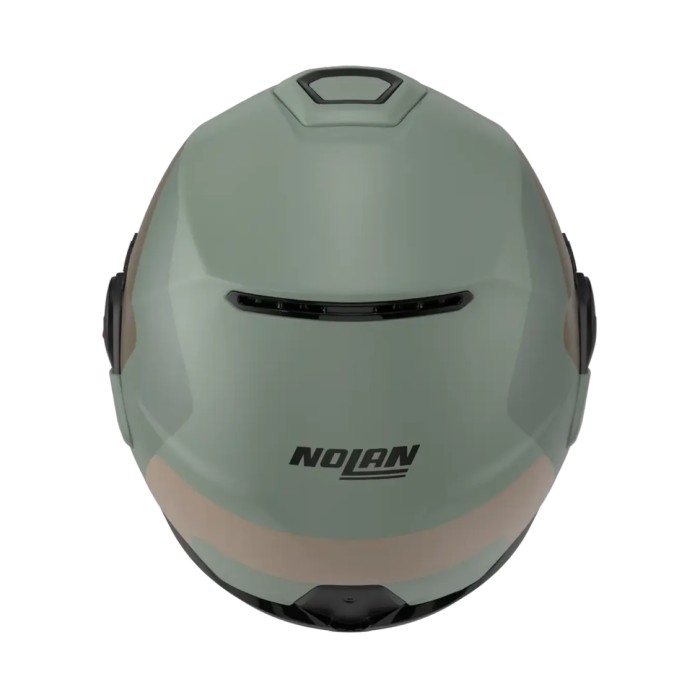 Casco Nolan N120-1 Omocromo Verde Marrone Sabbia
