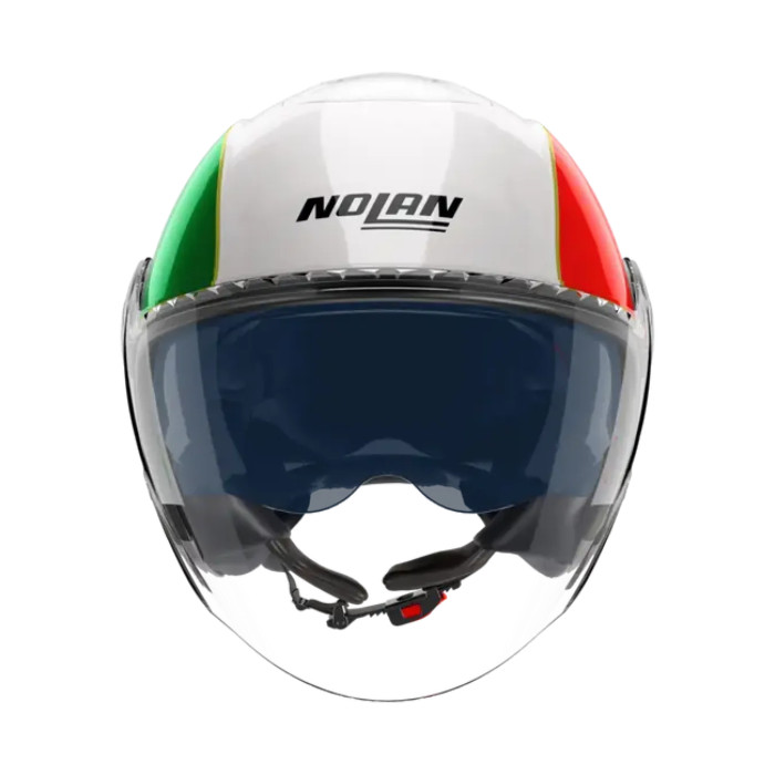 Casco Nolan N20-2 Visor Tricolore Bianco Verde Rosso