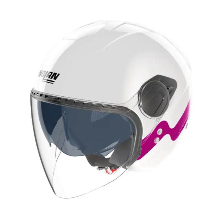 Casco Nolan N20-2 Visor Zefiro Bianco Fucsia