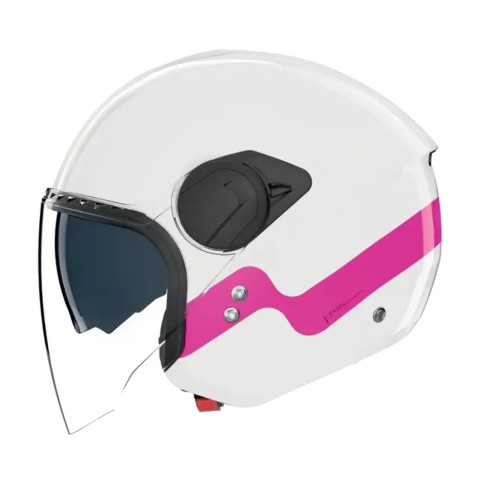 Casco Nolan N20-2 Visor Zefiro Bianco Fucsia