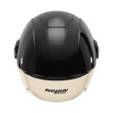 Casco Nolan N20-2 Visor Blocco Nero Avorio Verde An