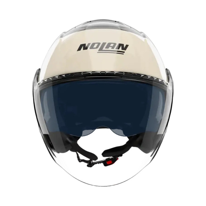 Casco Nolan N20-2 Visor Blocco Nero Avorio Verde An