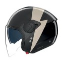 Casco Nolan N20-2 Visor Impeto Nero Avorio