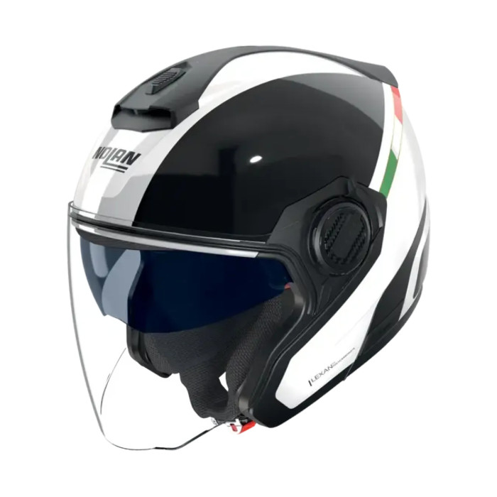Casco Nolan N40-5 06 Integro Bianco Nero Italia