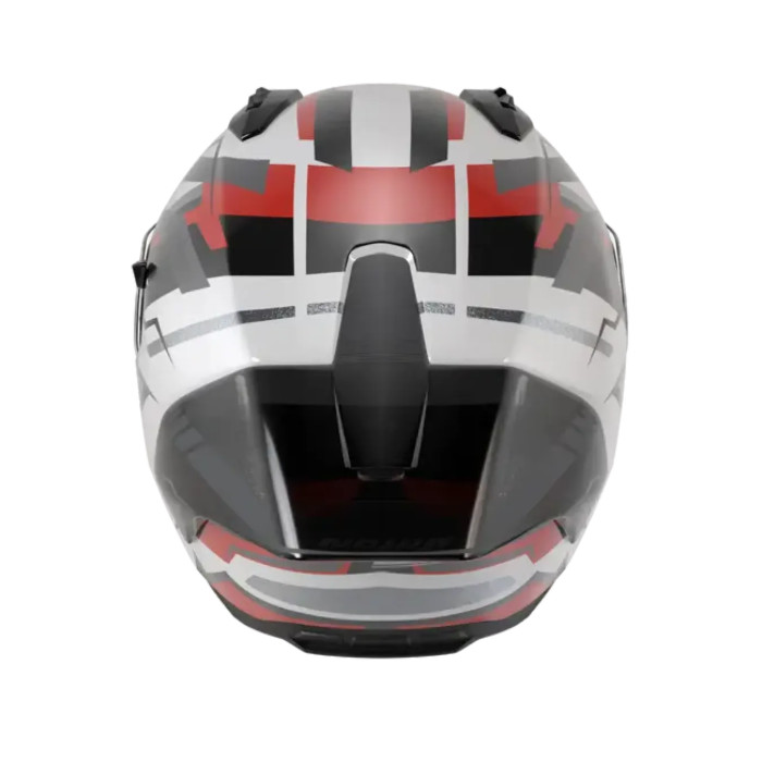 Casco Nolan N60-6 Sport Corsa Bianco Nero Rosso
