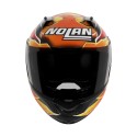 Casco Nolan N60-6 Sport Replica Iannone Nero Rosso Arancione