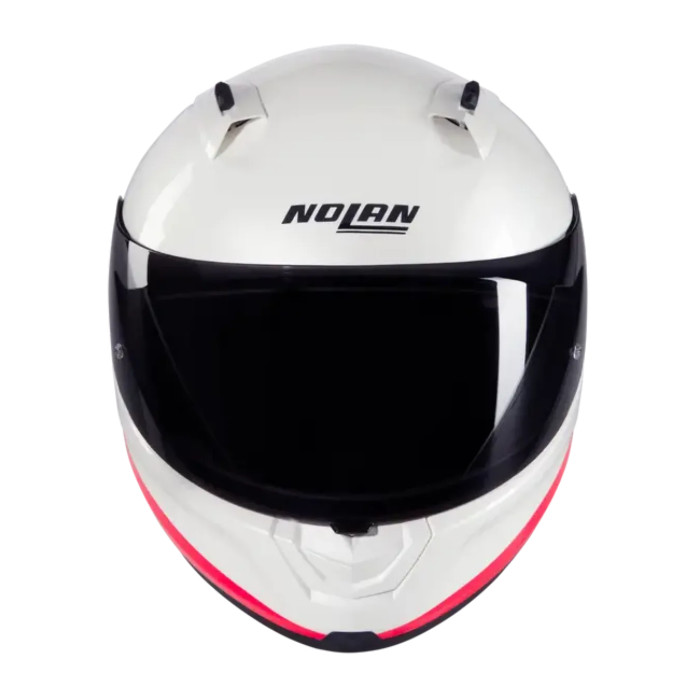 Casco Nolan N60-6 Sport Verniciatura Speciale Perla Nero Arancione