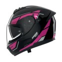 Casco Nolan N60-6 Sincrono Nero Fucsia