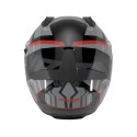 Casco Nolan N60-6 Eclettico Nero Grigio Rosso