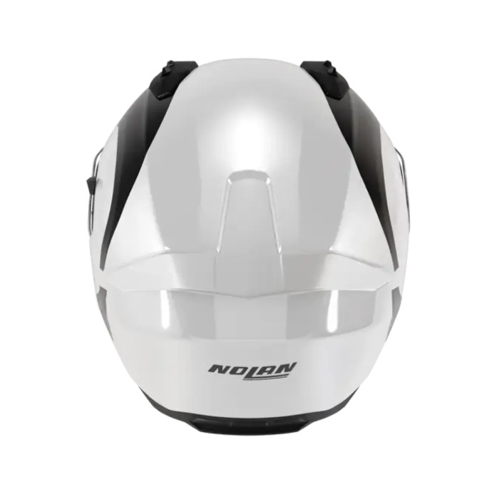 Casco Nolan N60-6 Bifase Bianco Nero Grigio