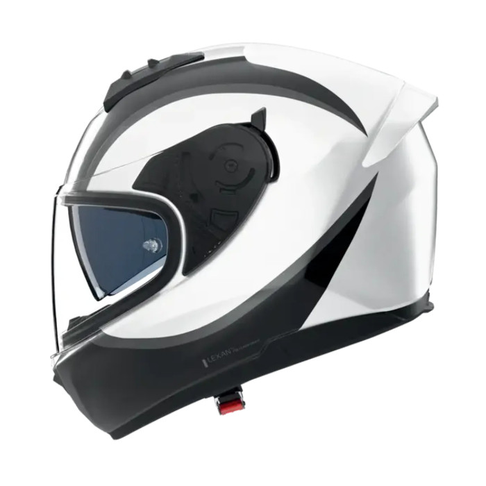 Casco Nolan N60-6 Bifase Bianco Nero Grigio