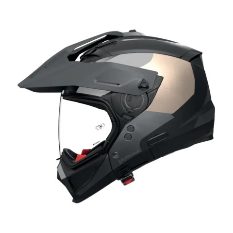Casco Nolan N70-2 X 06 Selvado Nero Grigio Lava Bianco Sabbia