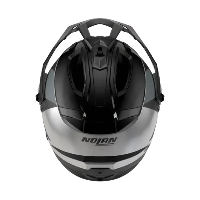 Casco Nolan N70-2 X 06 Turbine Bianco Nero Grigio