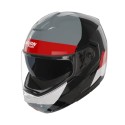 Casco Nolan N90-3 06 Blocco Nero Rosso Antracite
