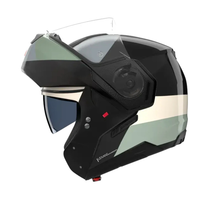 Casco Nolan N90-3 06 Blocco Nero Avorio Antracite