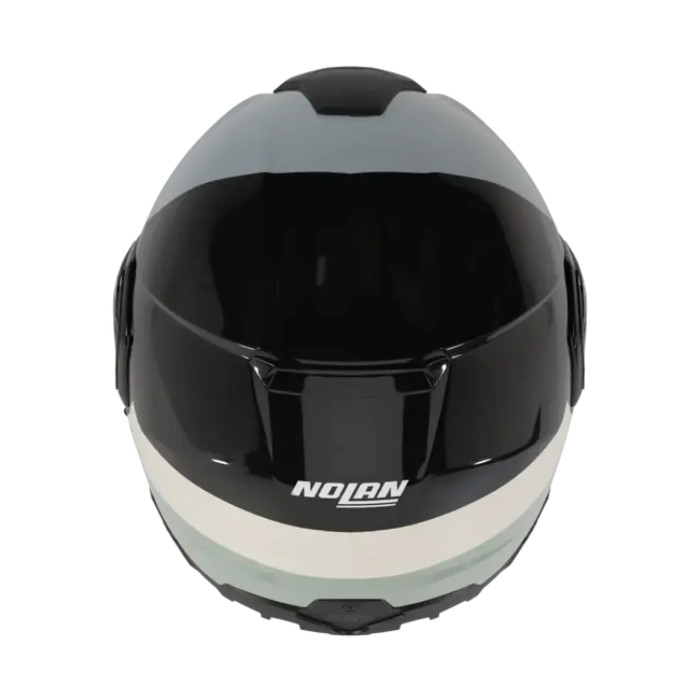Casco Nolan N90-3 06 Blocco Nero Avorio Antracite