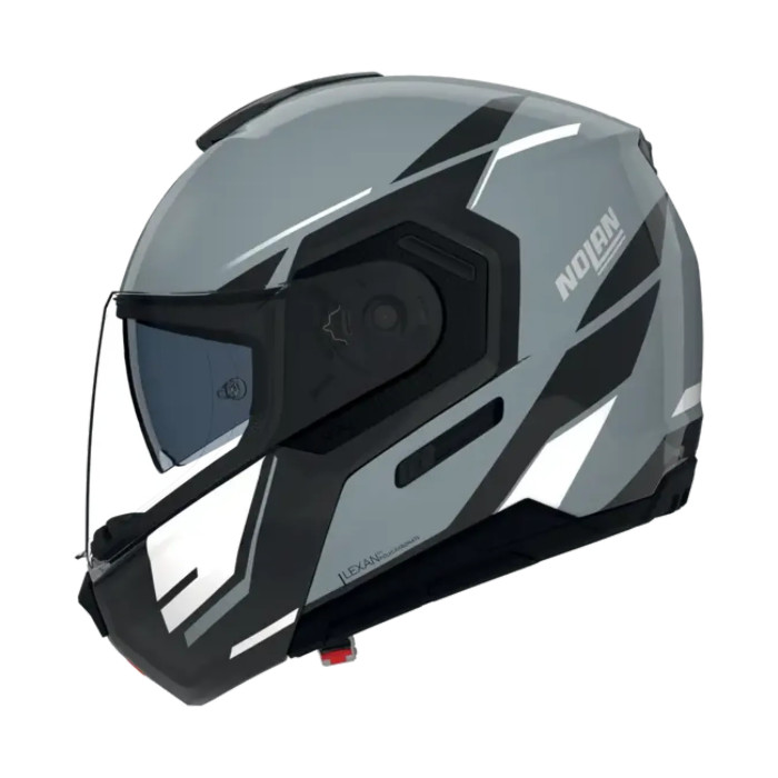 Casco Nolan N90-3 06 Sincrono Grigio Nero Bianco
