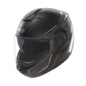 Casco Nolan N90-3 06 Sincrono Nero Antracite Oro