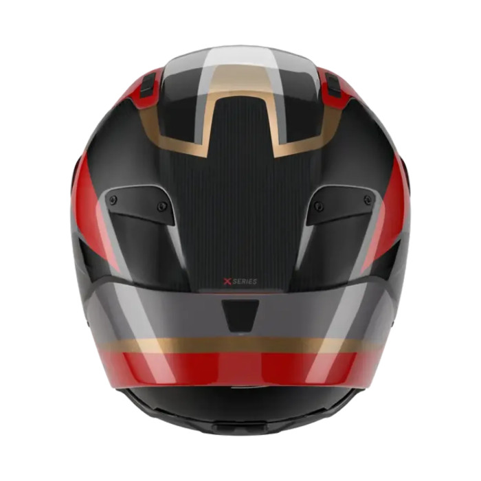 Casco X-lite X-804 Rs Lesmo Rosso Grigio Oro