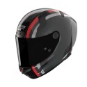 Casco X-lite X-804 Rs Gemini Nero Rosso Antracite