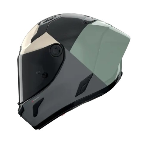 Casco X-lite X-804 Rs Blocco Verde Grigio Antracite