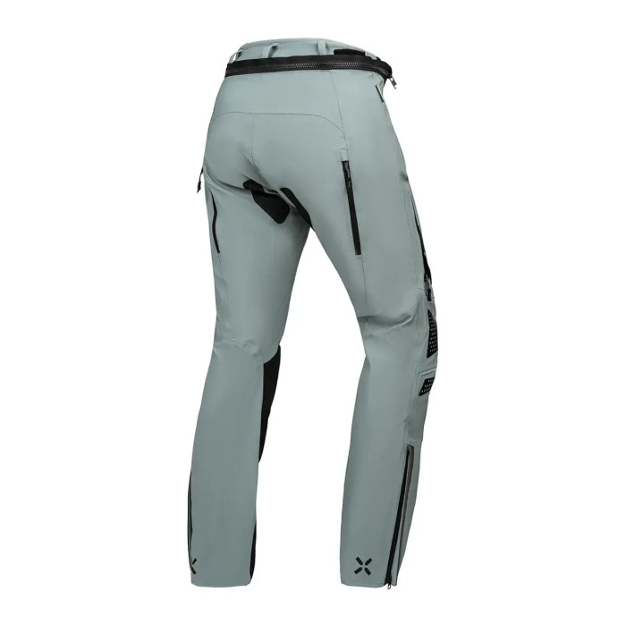 Pantaloni Donna Ixs Tourster-stx 2.0 Con Membrana Laminata Blu-grigio
