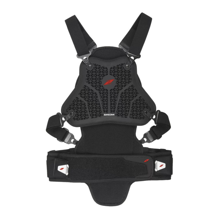 Protezione Dorsale E Pettorale Zandona Hybrid Armour X6 Bianco