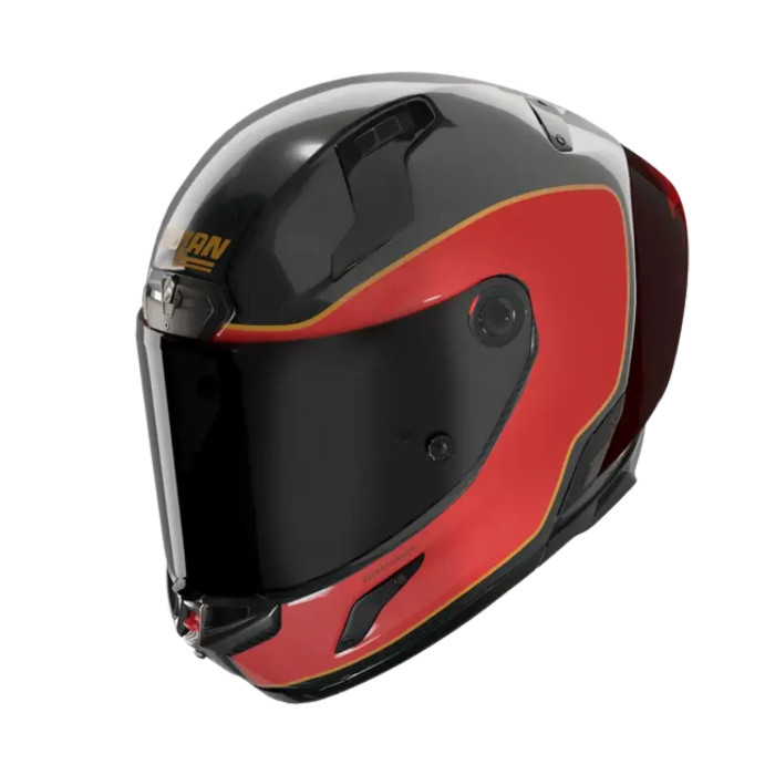 Casco Nolan X-804 Rs U.c. Asso Di Picche Carbonio Rosso
