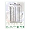 Filtro Olio Hiflo Hf169 Daelim Vj125/vl125